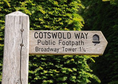 Sign For The Cotswold Way